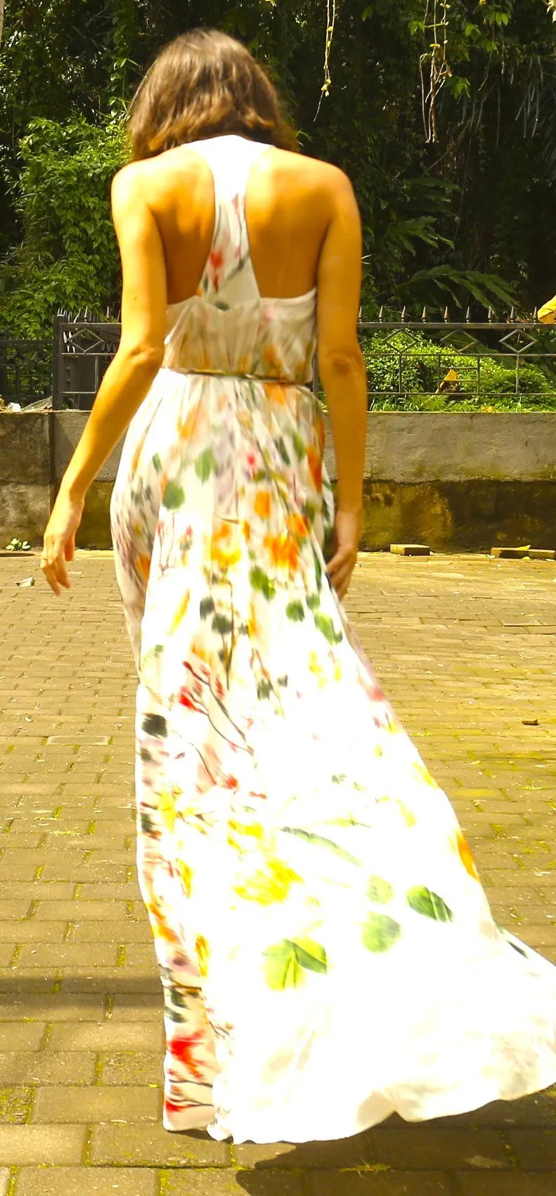Bouquet Wrap Dress