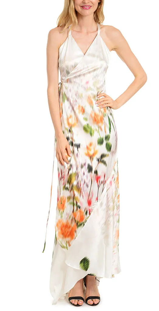 Bouquet Wrap Dress