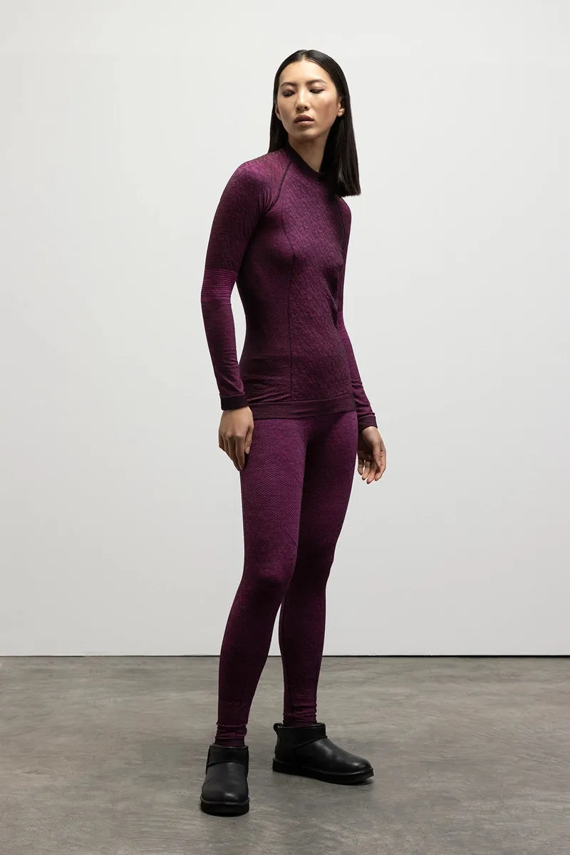 Bright Crewneck Black Wool Knit Sweater