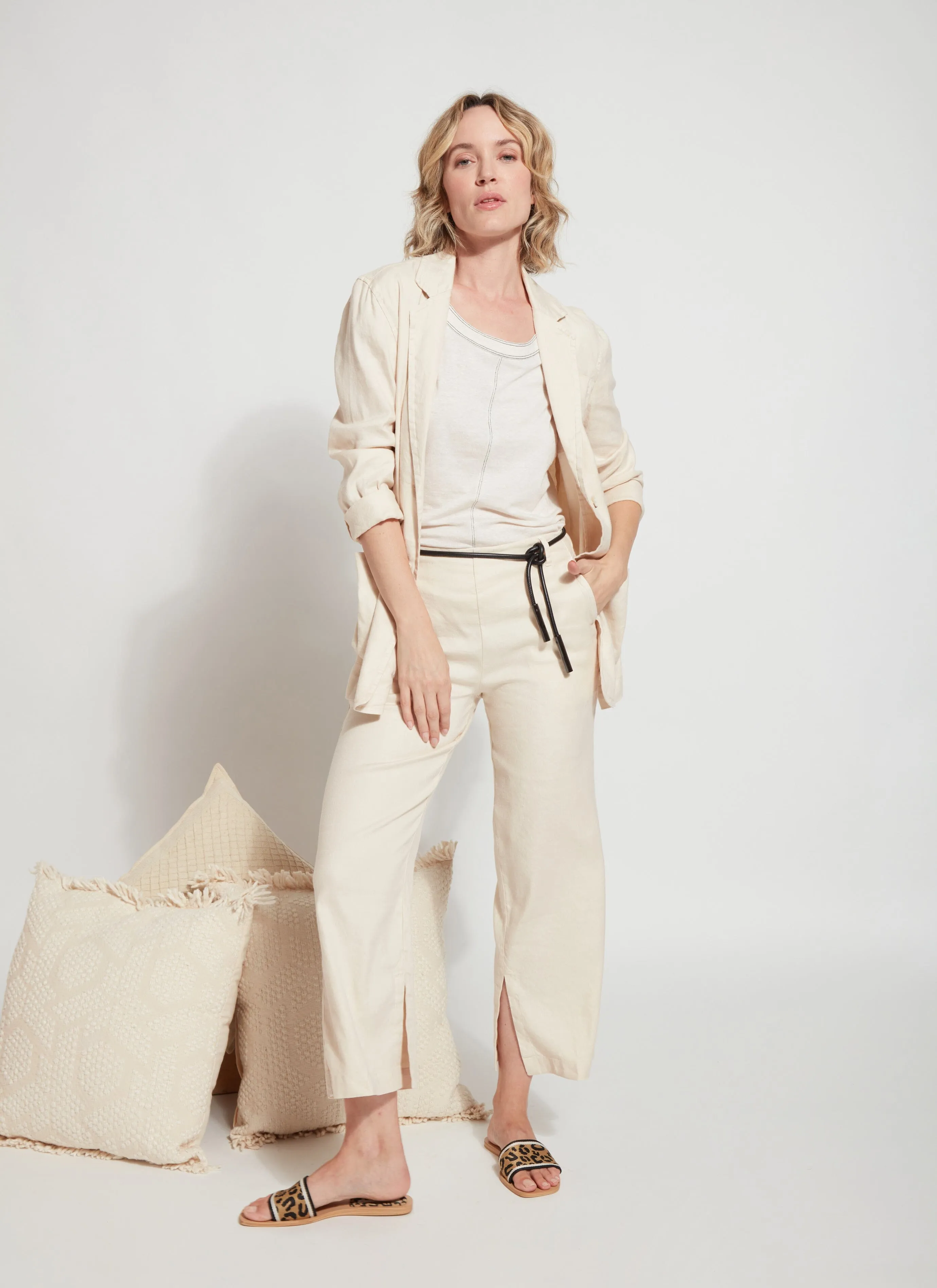 Brooke Linen Blazer