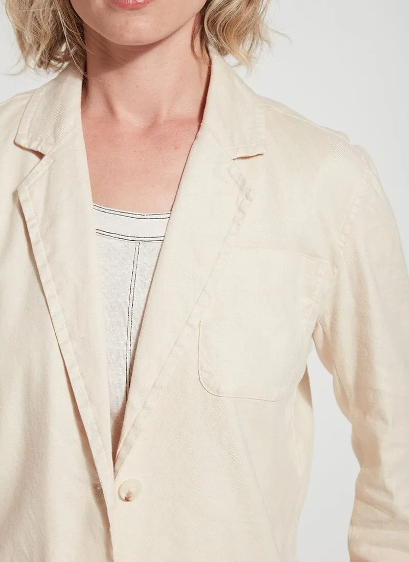 Brooke Linen Blazer