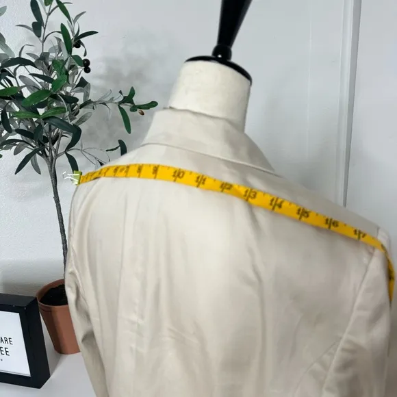 Brooks Brothers Cream Blazer Jacket Womens Size 12