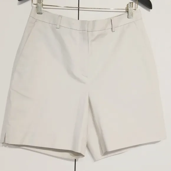 Brooks Brothers High Waisted Cotton Shorts