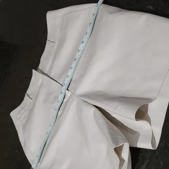Brooks Brothers High Waisted Cotton Shorts