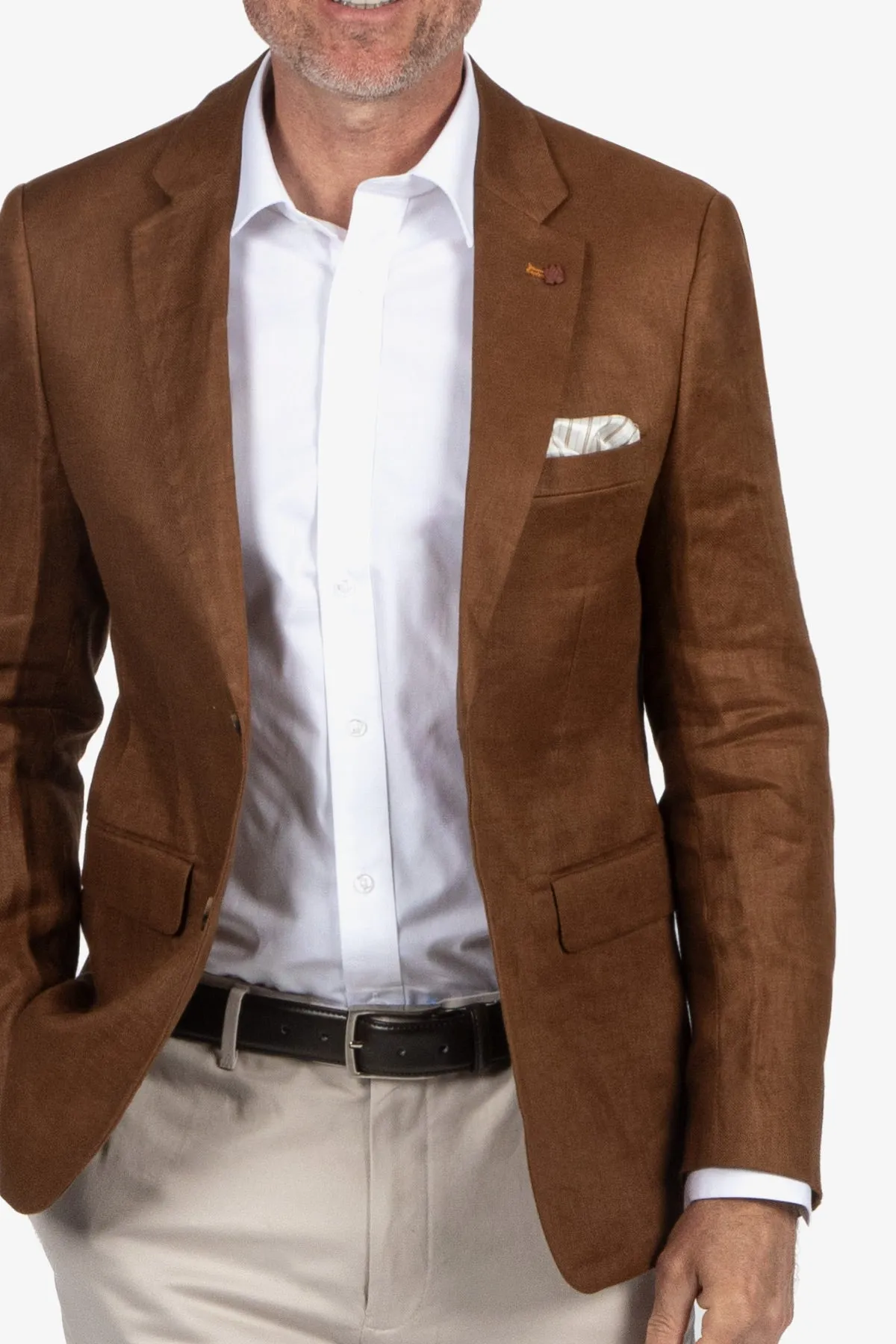 Brooksfield | Twill Linen Blazer