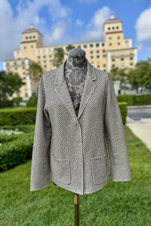 Bruno Manetti Grey Blazer Jacket