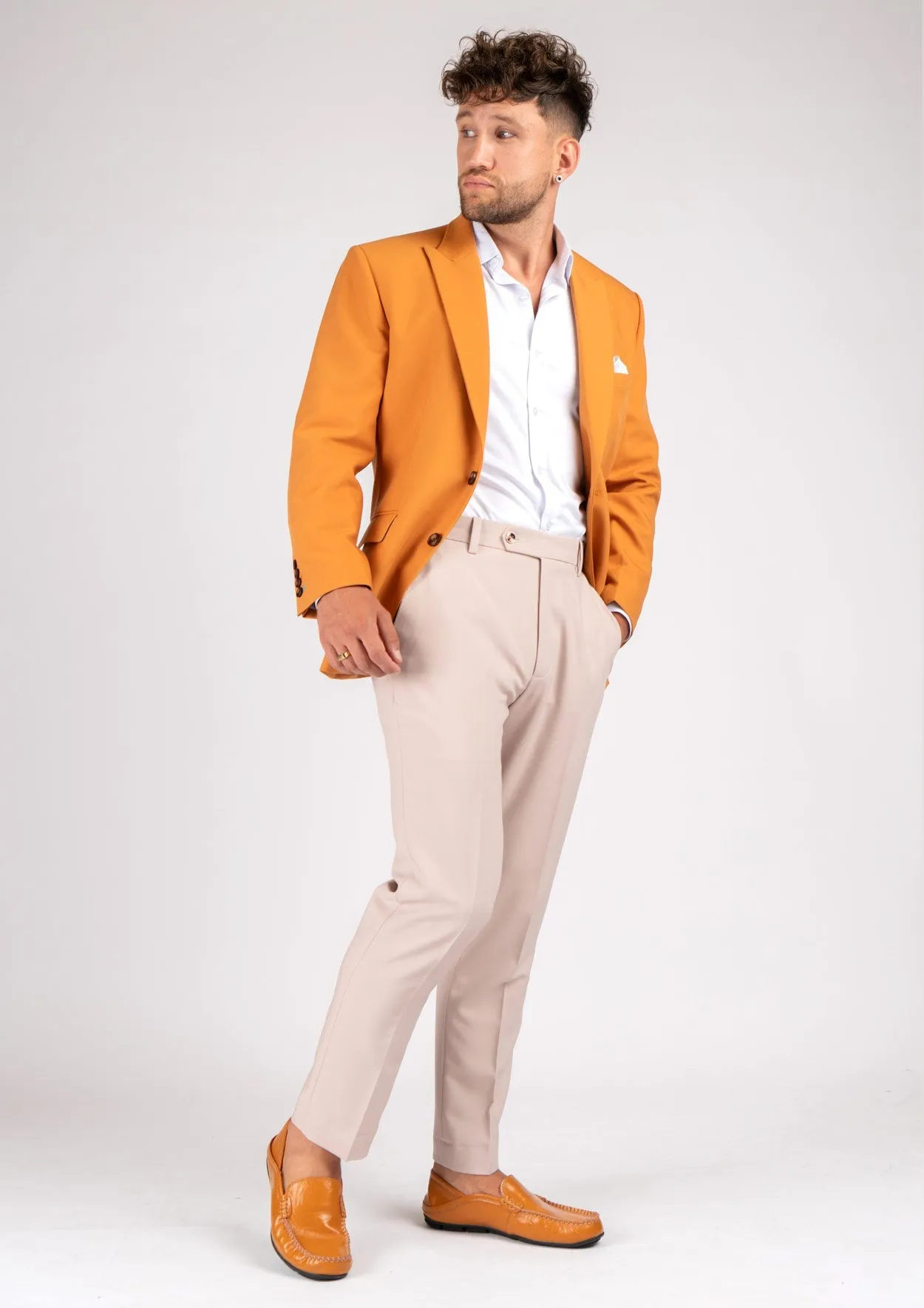 Bryant Baby Mustard Stretch Jacket