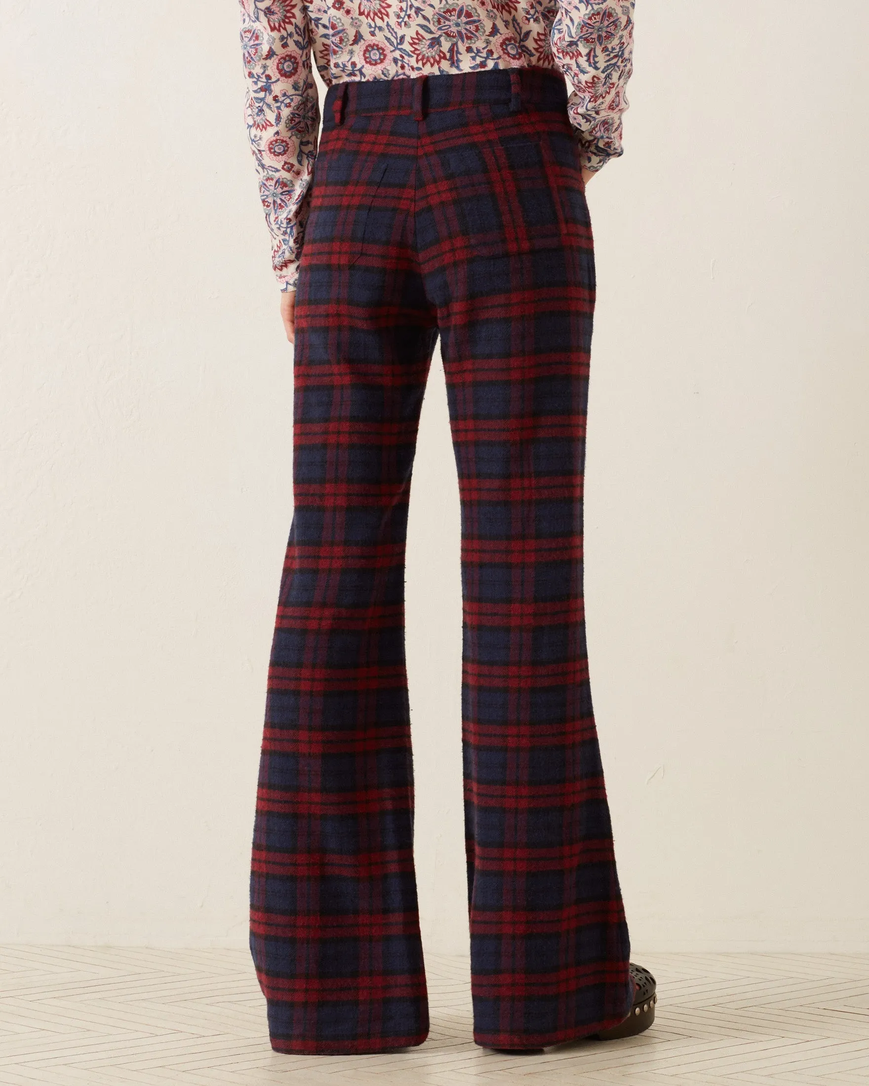 Bunny Berry Plaid Pant