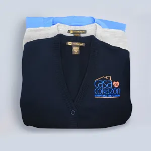 Button-Up Cardigan Sweater