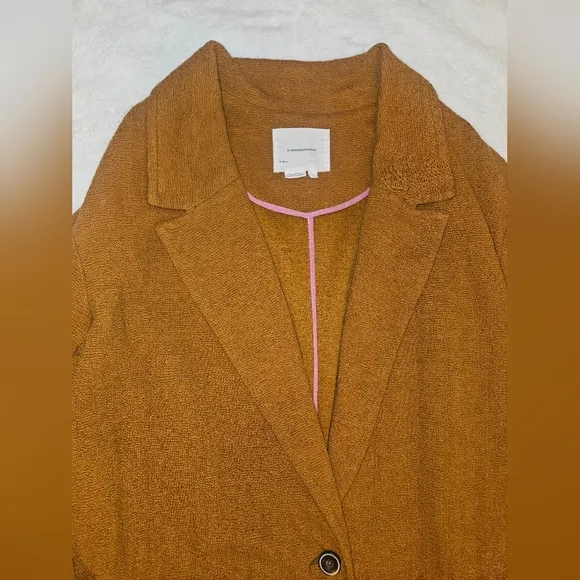 by Anthropologie Corinthia Knit Blazer Jacket
