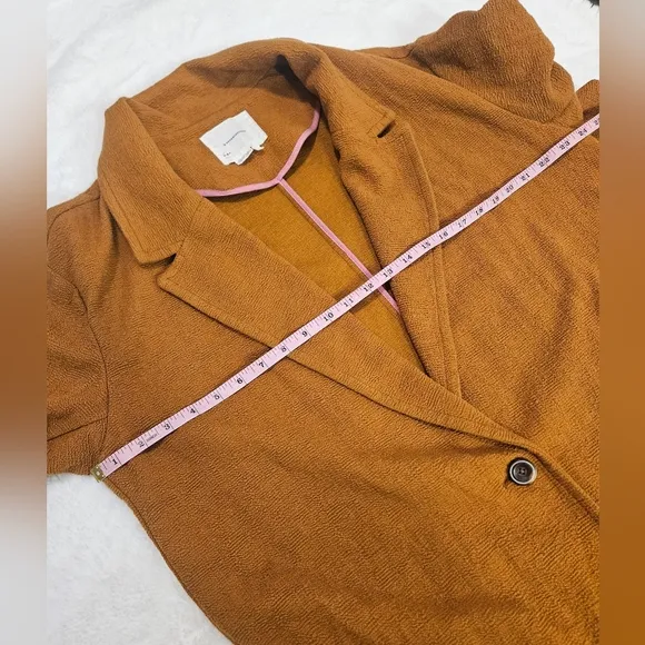 by Anthropologie Corinthia Knit Blazer Jacket
