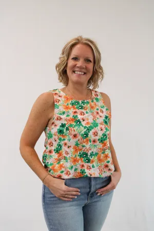 CALLY FLORAL TANK