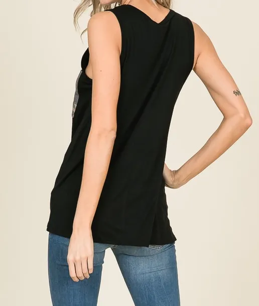 Camo Pocket Tank Top