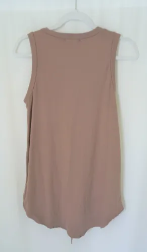 Capuccino Front Tie Tank
