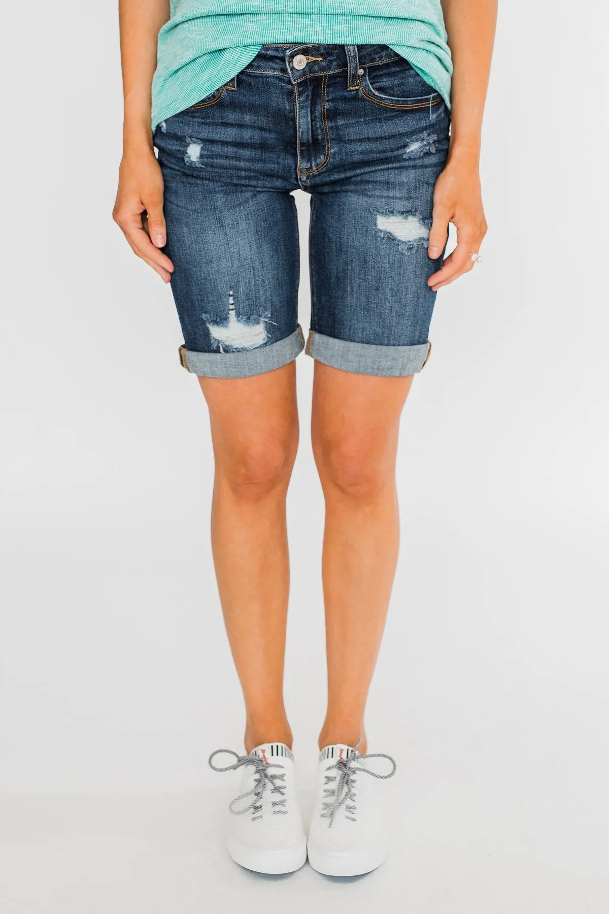 C'est Toi Bermuda Shorts- Tiana Wash