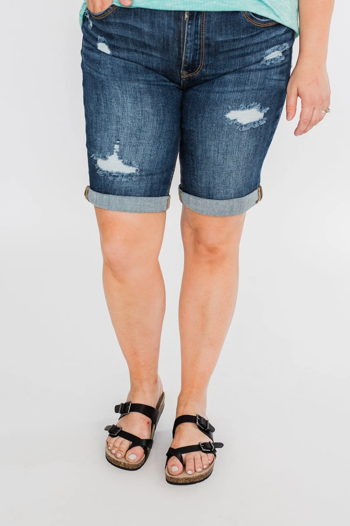 C'est Toi Bermuda Shorts- Tiana Wash