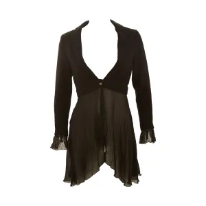 Chanel Black Cropped Blazer