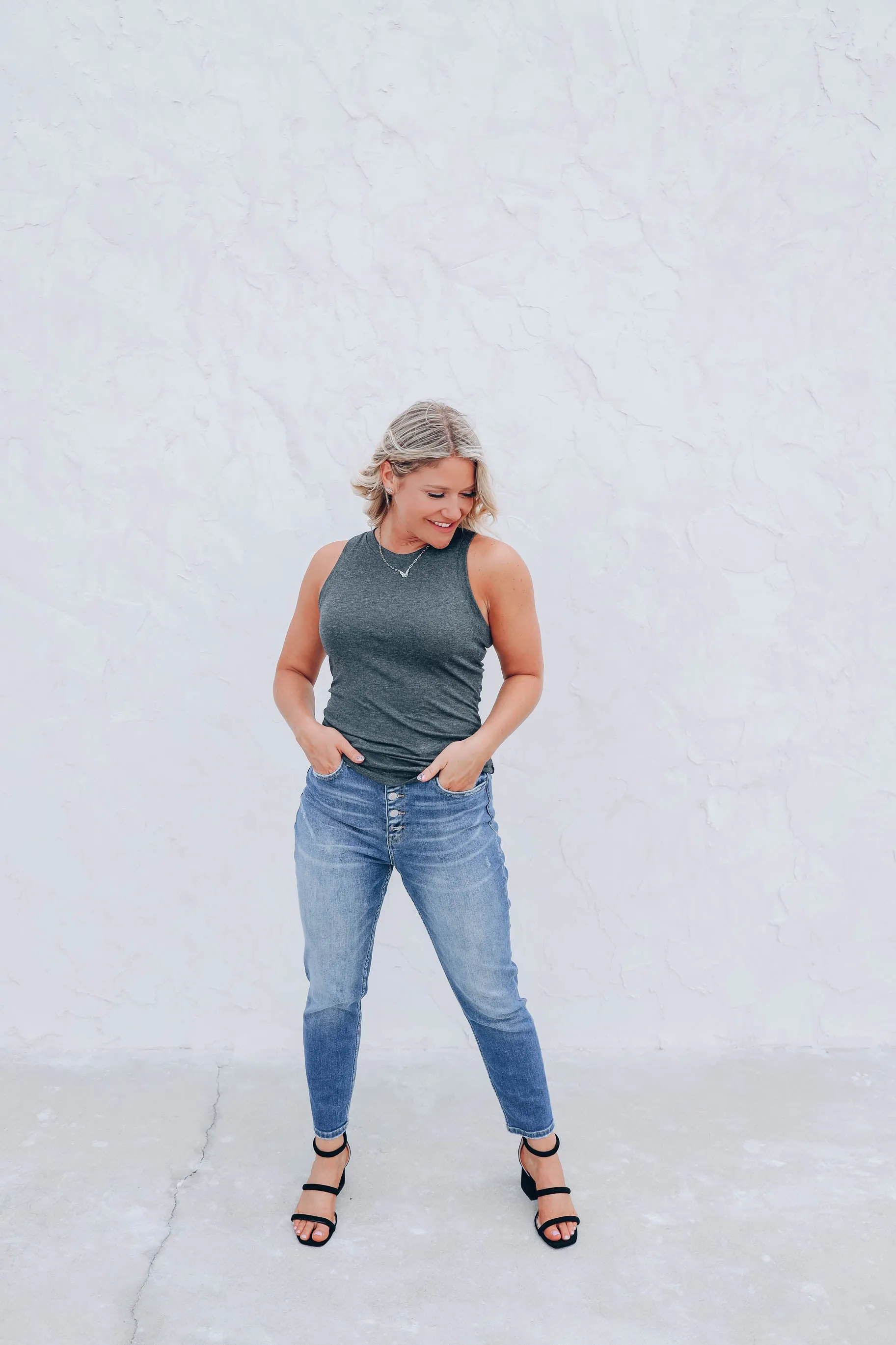 Charlotte Sleeveless Tank Top