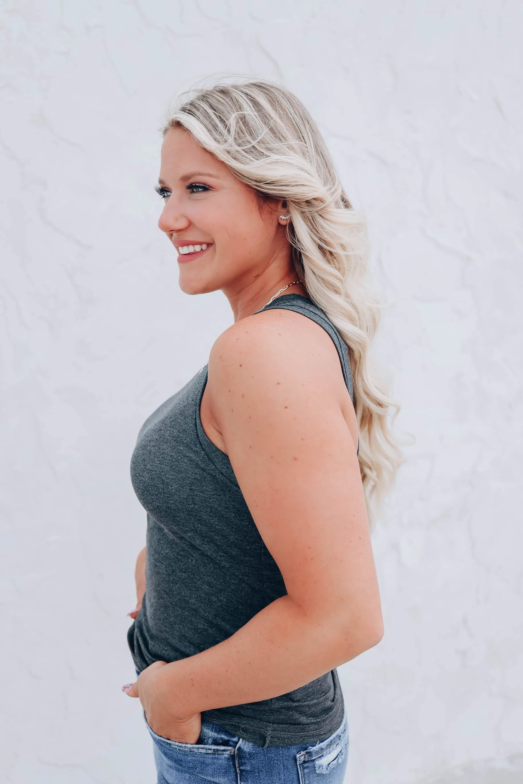 Charlotte Sleeveless Tank Top