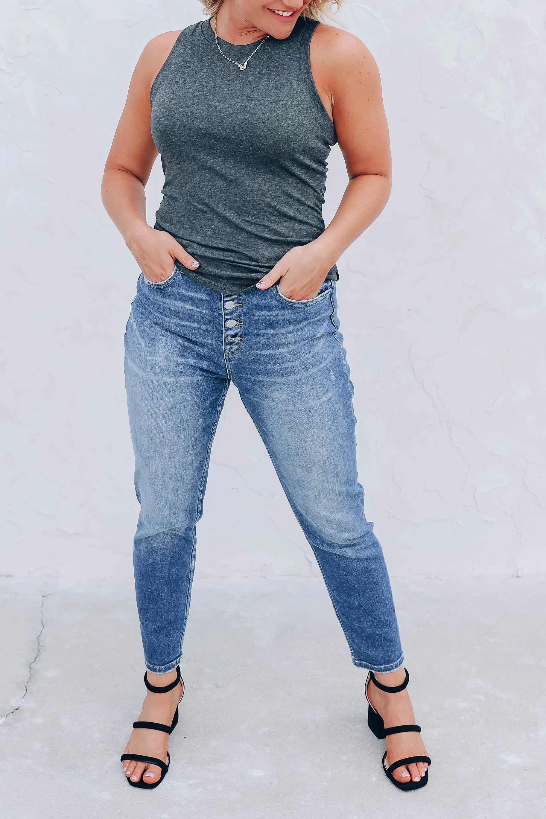 Charlotte Sleeveless Tank Top