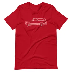 Chevrolet K5 Blazer 1st Gen Silhouette T-shirt