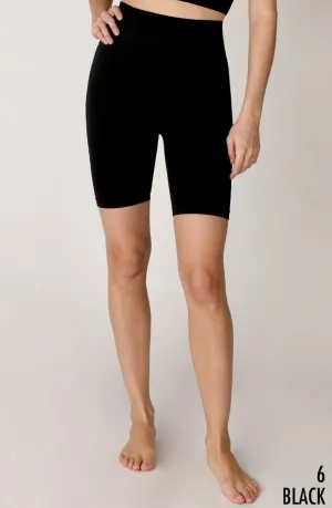 Chevron High Waist Biker Short