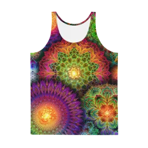 Chromatic Bloom AOP Tank Top