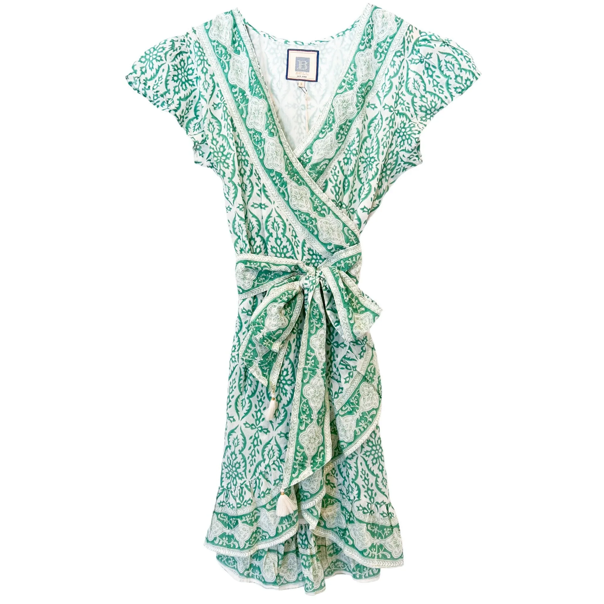 Cindy Mini Wrap Dress