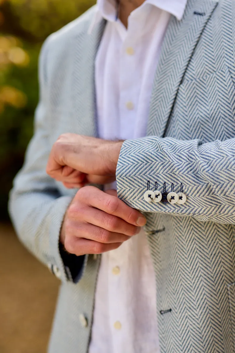 Claudio Lugli Mens Ibiza Jacket - Blue