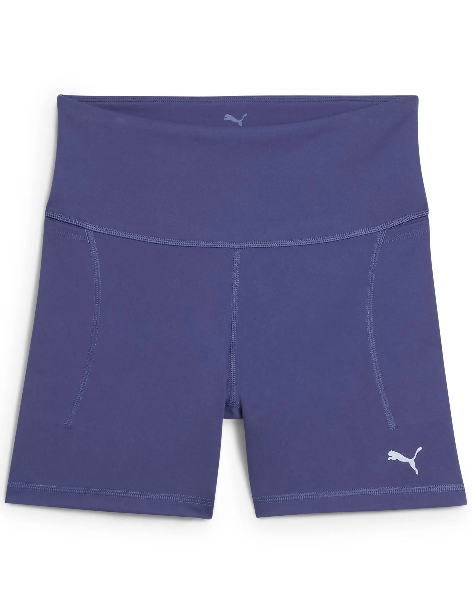 Cloudspun High Waisted 5" Tight Shorts - Blue Crystal