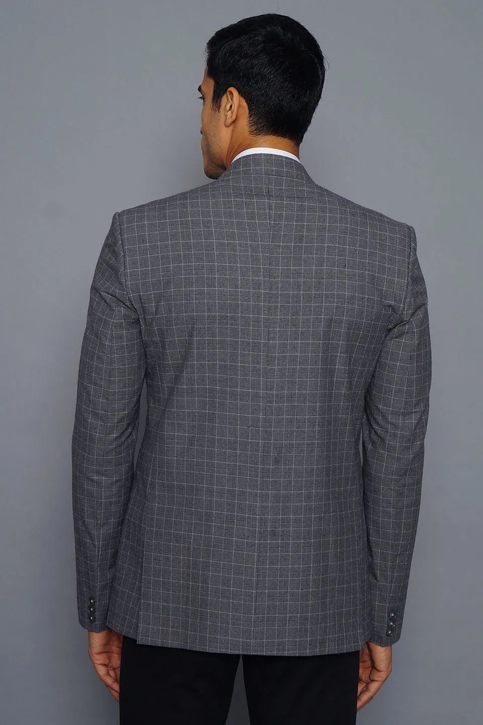 Cotton Grey Blazer