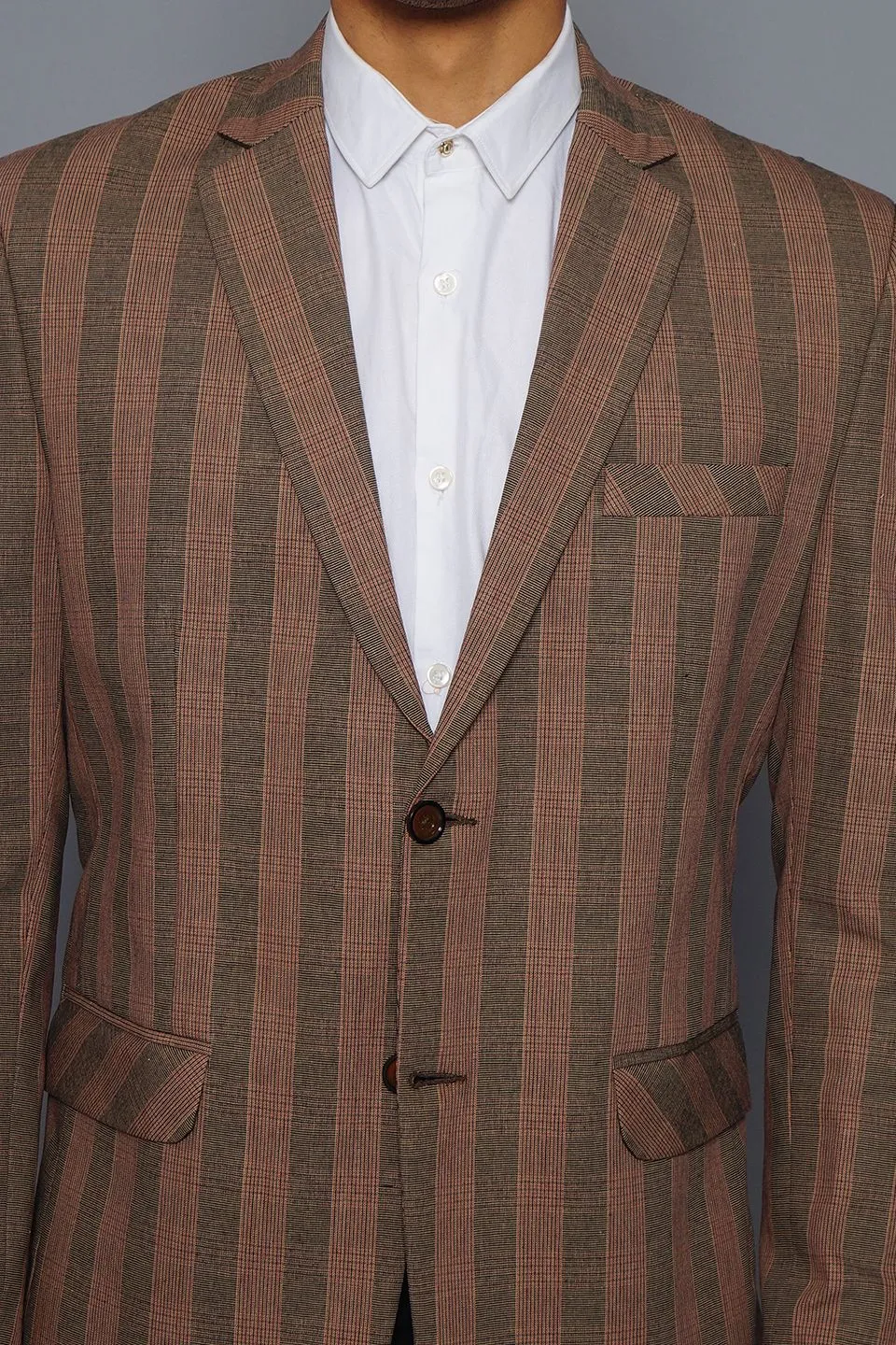 Cotton Red Blazer