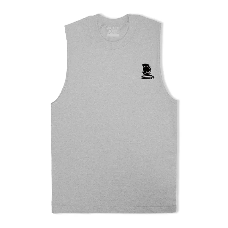 Cotton Spartan Graphic Men's Tank Top