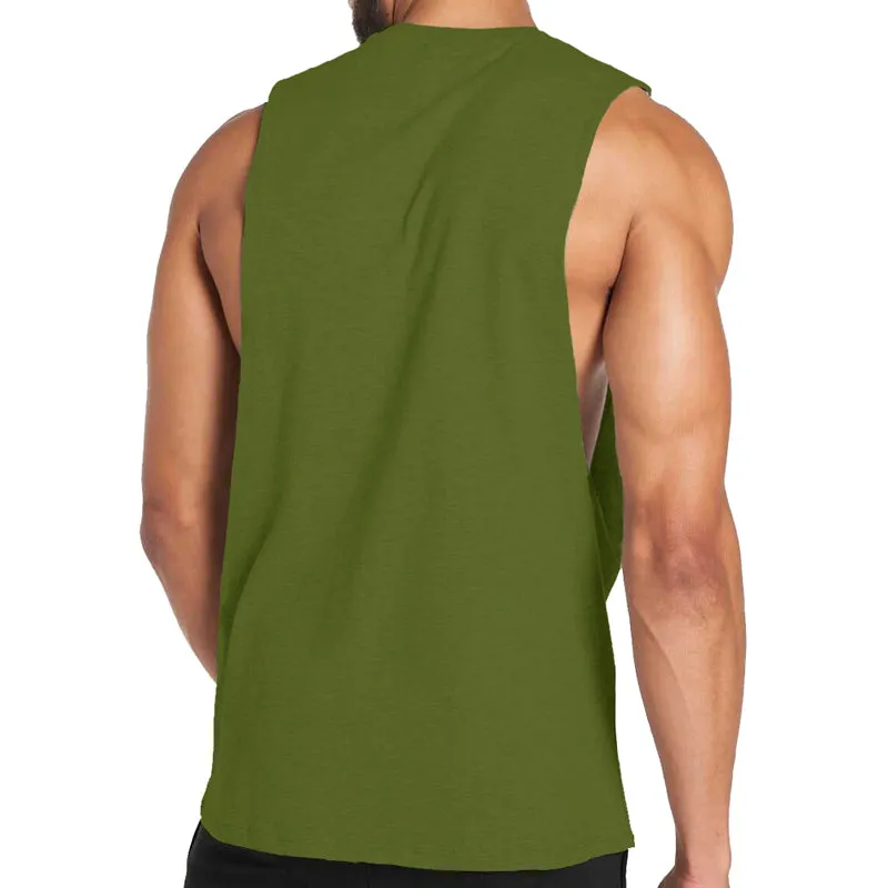 Cotton Spartan Warrior Graphic Tank Top