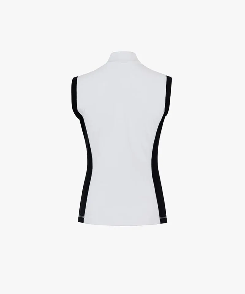 CREVE NINE: Color Combination High Neck T-Shirt - 3 colors