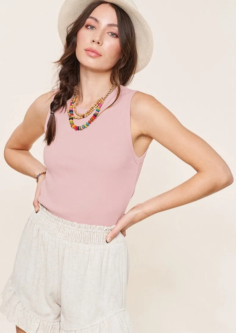 Crew Neck Tank Top