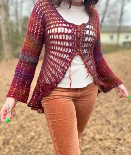 Dahlia Mandala Sweater