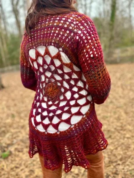 Dahlia Mandala Sweater