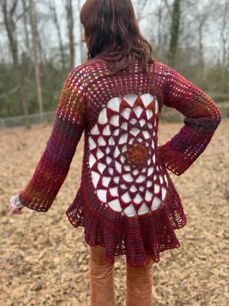 Dahlia Mandala Sweater