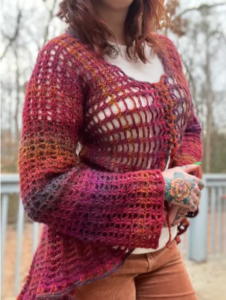 Dahlia Mandala Sweater