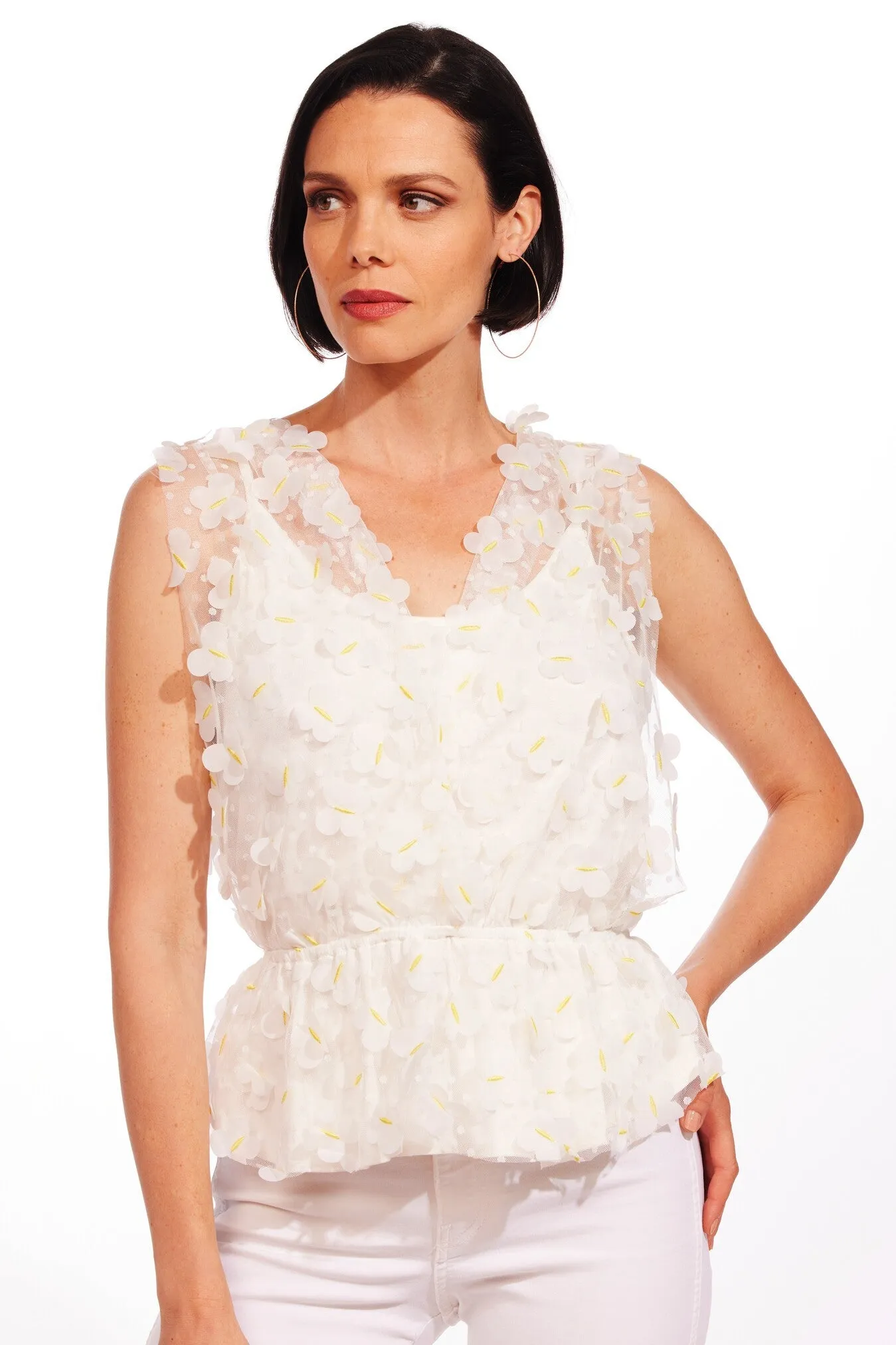 Daphodil Petal Top