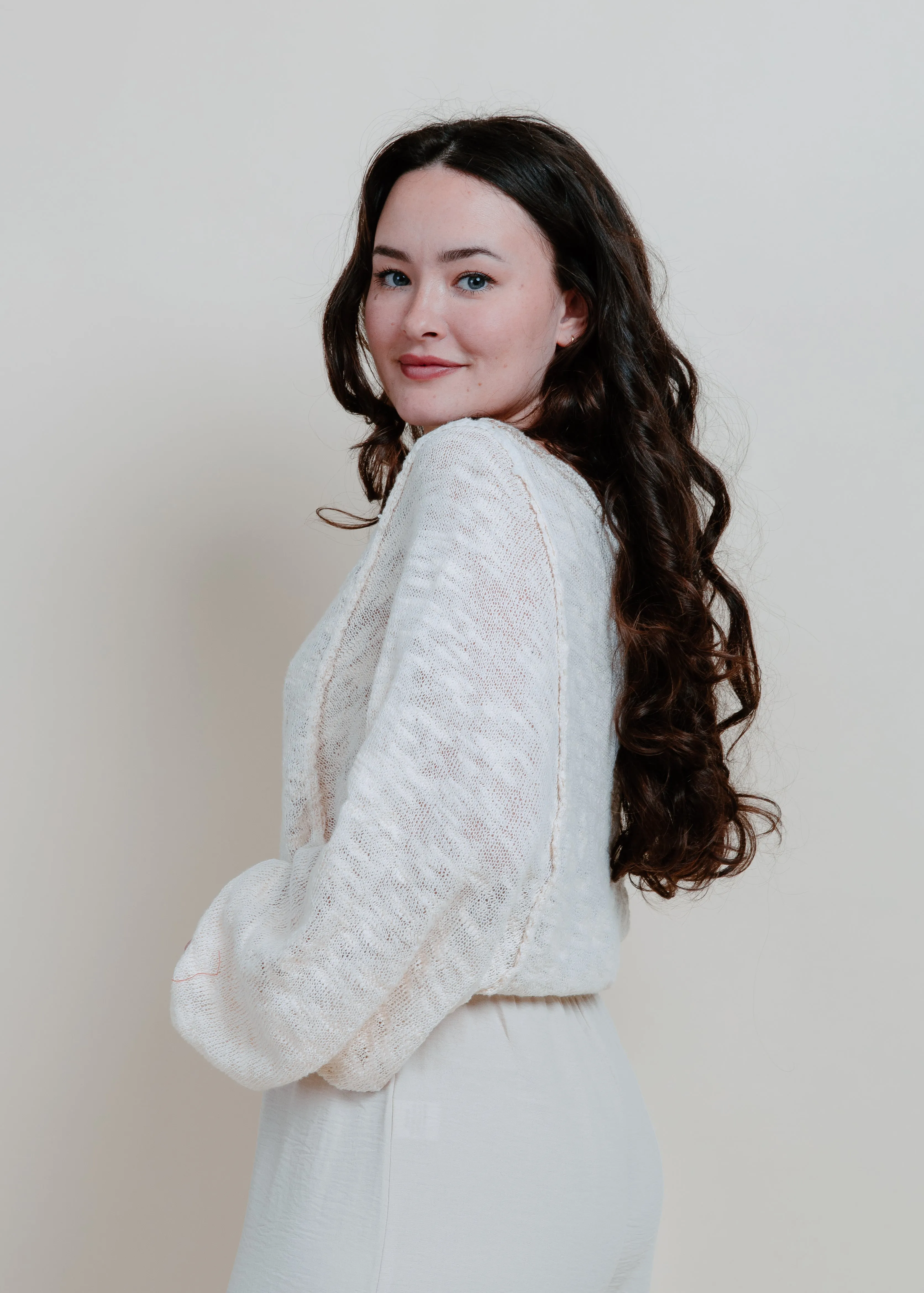 Day In The Life Lightweight Sweater - Cream