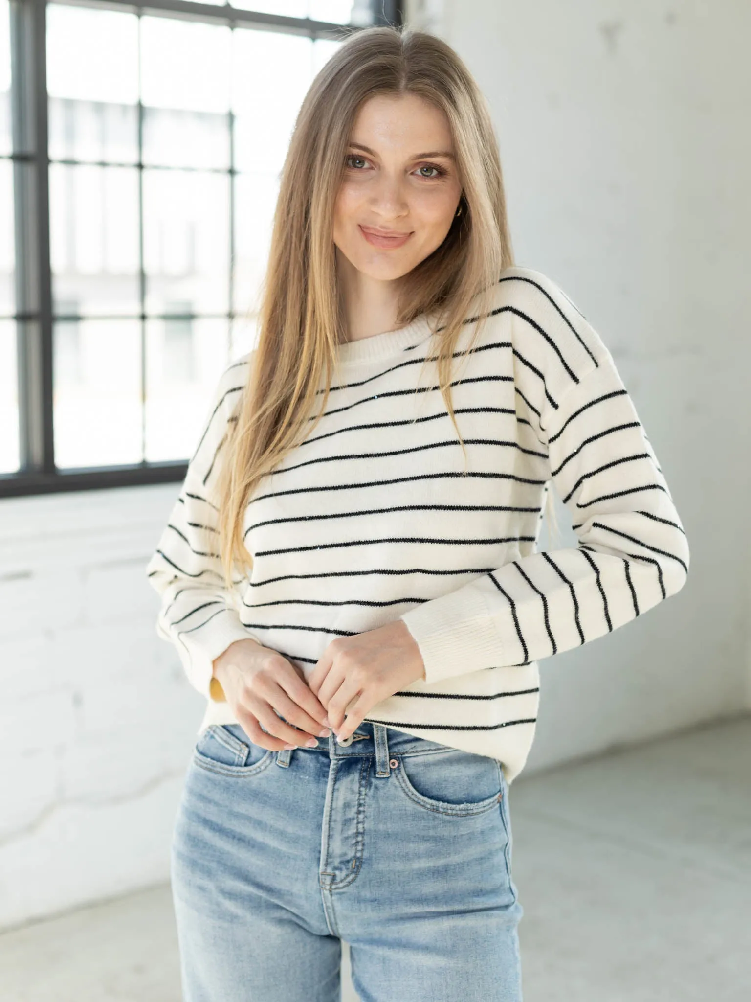 Dazzling Stripe Sweater
