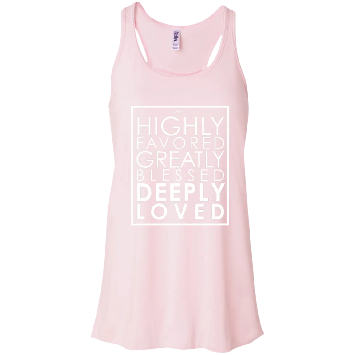 Deeply Loved Racerback (light print)