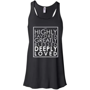 Deeply Loved Racerback (light print)