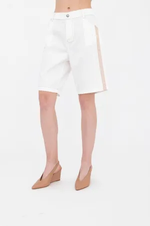 Eco Slub Denim Bermuda Short - BENNETT