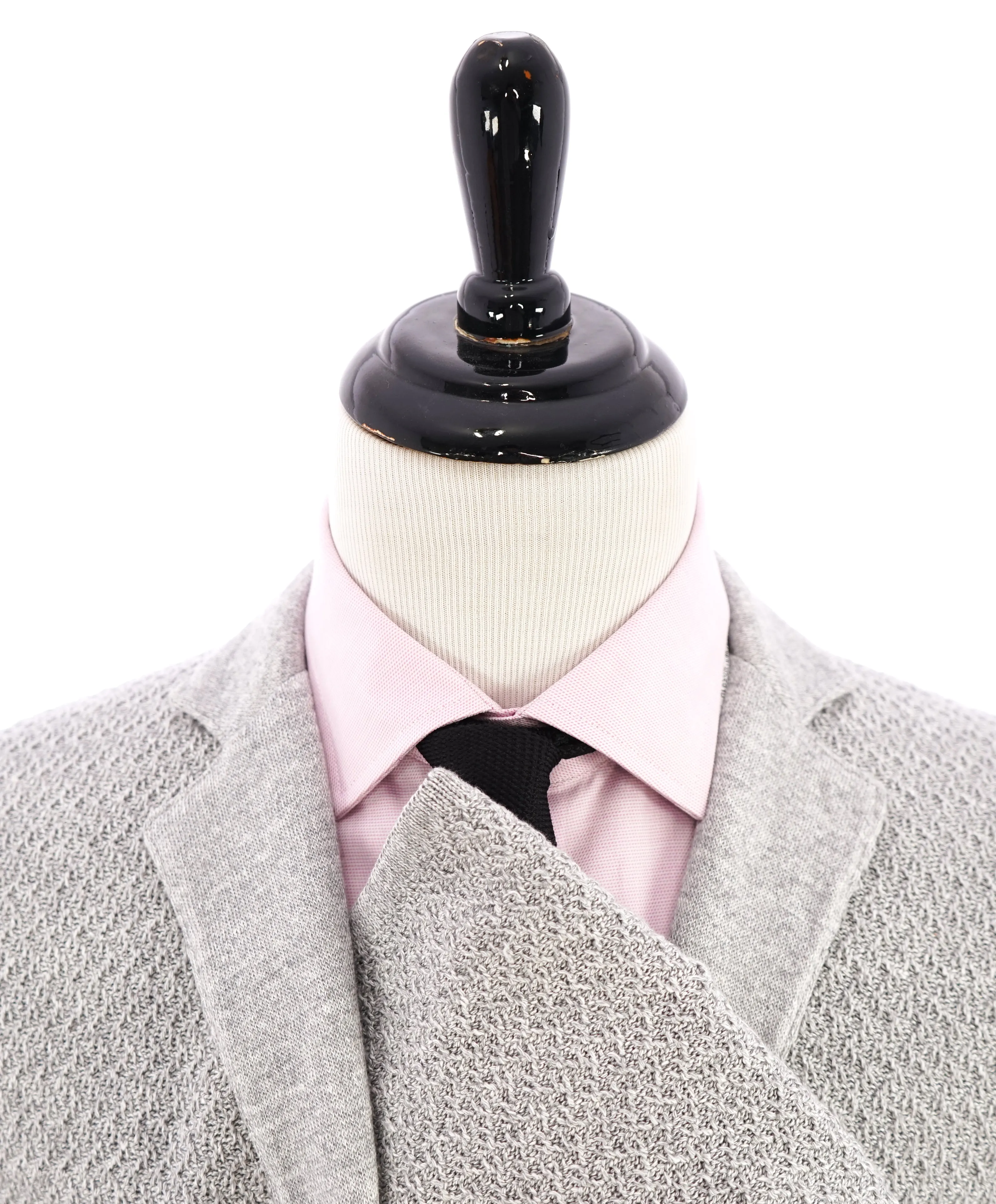 ELEVENTY - Cotton/Linen Textured Knit Sweater Style Blazer MOP Buttons - XL (42US)