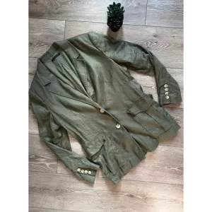 •Elie Tahari• Linen Blazer Jacket