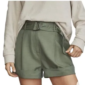 Elizabeth and James || NWT|| High Waisted Pleated Belted Shorts