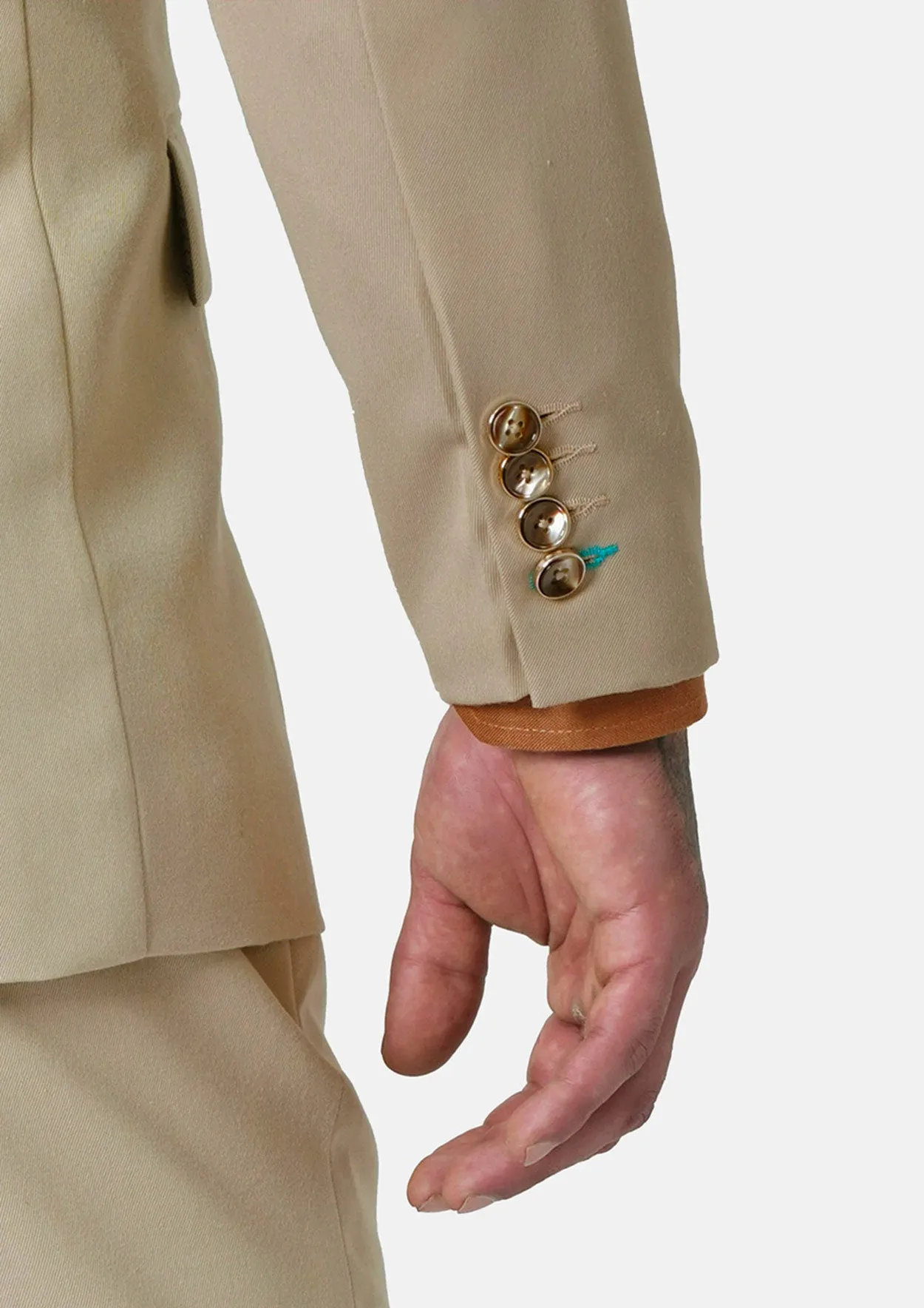 Ellis Dune Beige Cotton Jacket